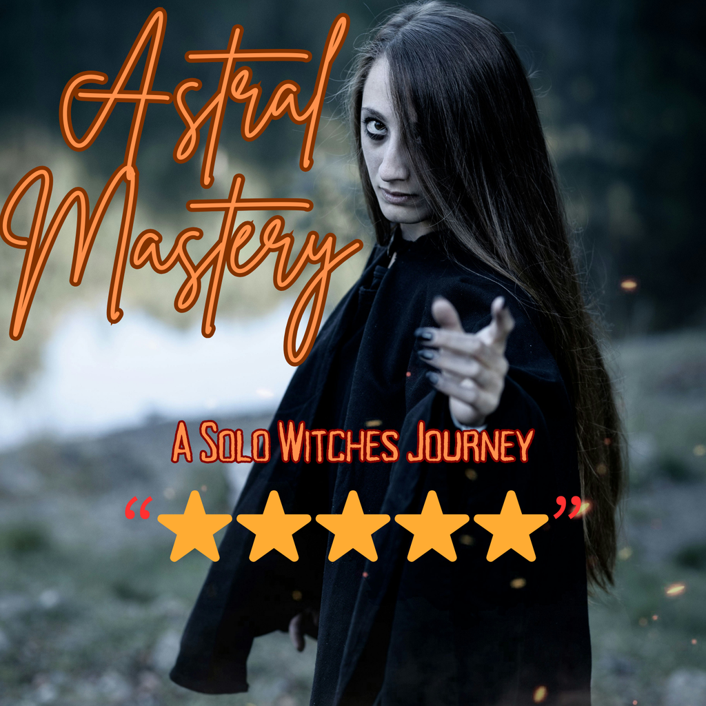 Sale! A Solo Witches Journey. Astral Mastery Trainings, Videos, Q&A's, Rituals Learn Astral Magick Psychic Skills Energy Upgrades! Basics + Advanced