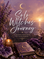 A Solo Witches Journey. Glow Up Grimoire-Content for Witches + Healers Who Want It All One-time payment Content + Rituals Only.