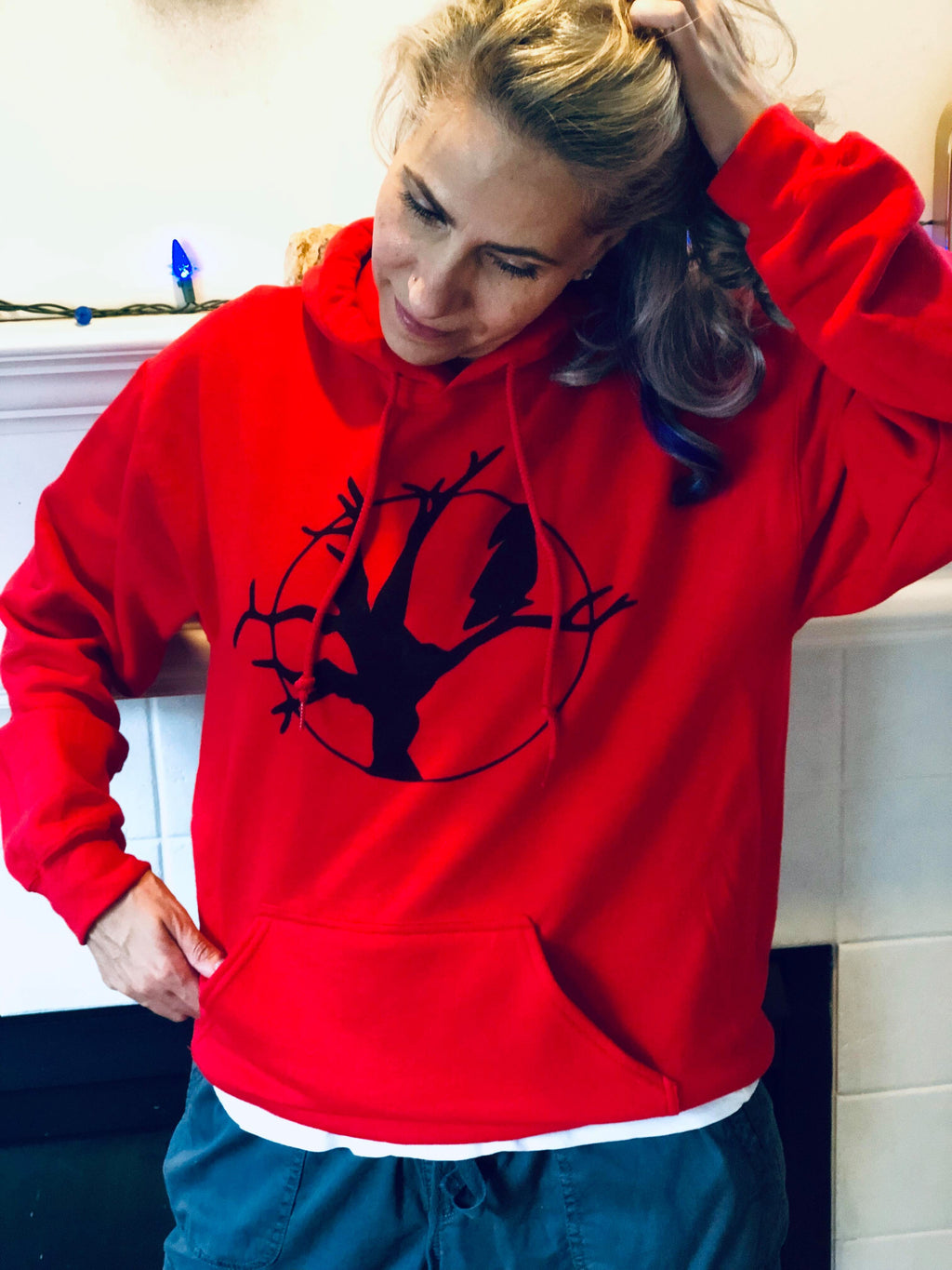 BlackTreeBlueRaven Logo Hoodie - BlackTreeBlueRaven