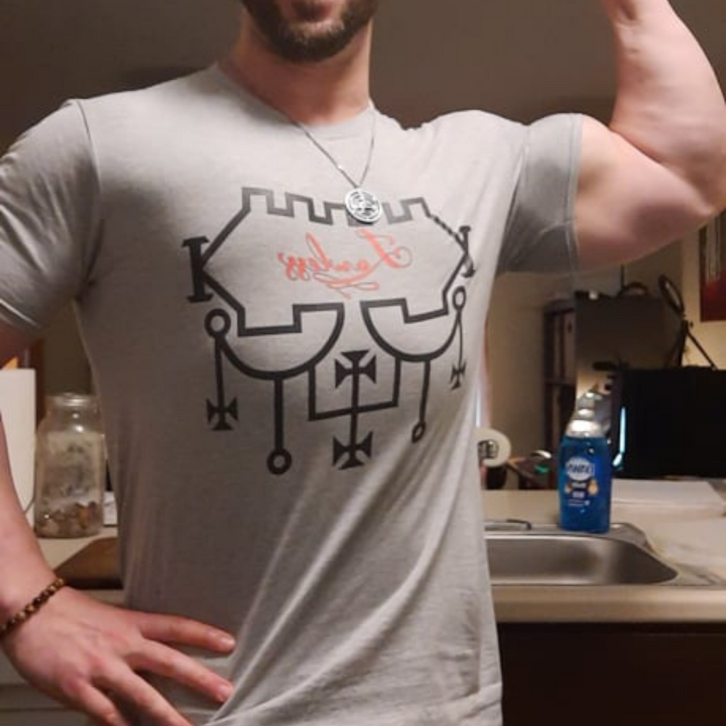 Belial Sigil Lawless Calligraphy Exclusive Graphic Tee