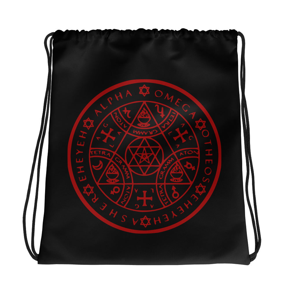 Enochian Protection Drawstring bag! - BlackTreeBlueRaven