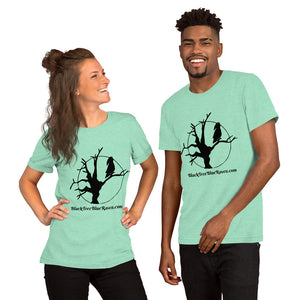 BlackTreeBlueRaven Logo Tee Shirt for Men Or Woman - BlackTreeBlueRaven