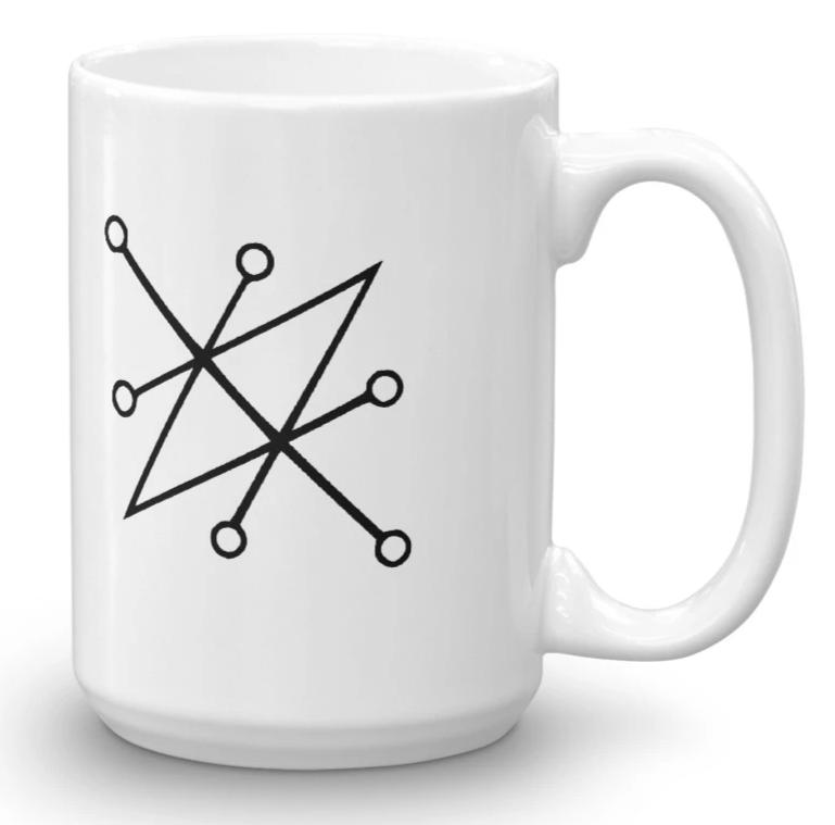 Coffee or Tea Mug with "Azazel the Scapegoat" Sigil