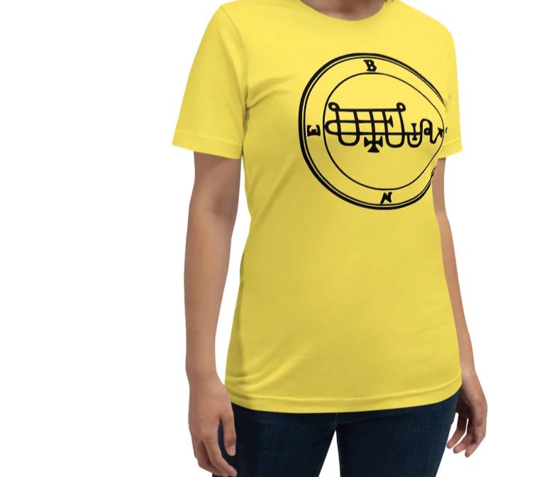 Bune Or Bime Goetia Seal Spirit Unisex Tee Shirt