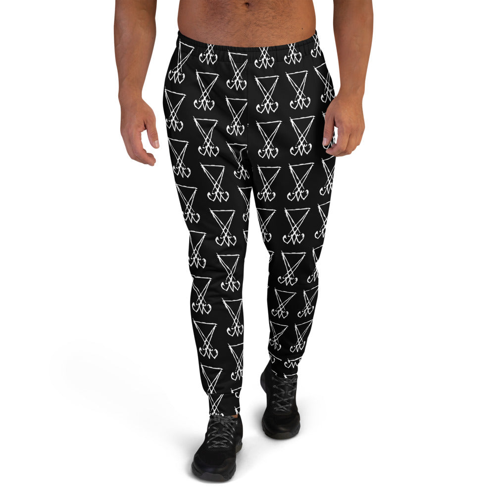Wild Lucifer Sigil Chargeable Men's Comfy Joggers
